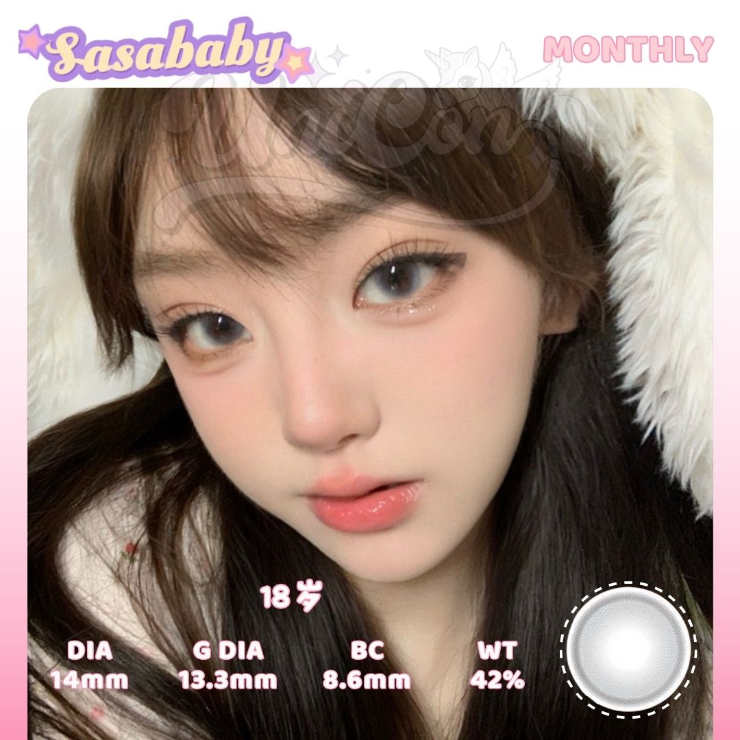 READY STOCK Sasababy 18岁 Girl Blue - 1 MONTH