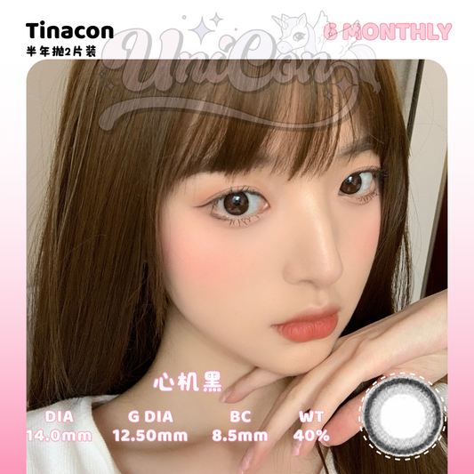 PRE-ORDER Tinacon 心机黑 6 MONTH