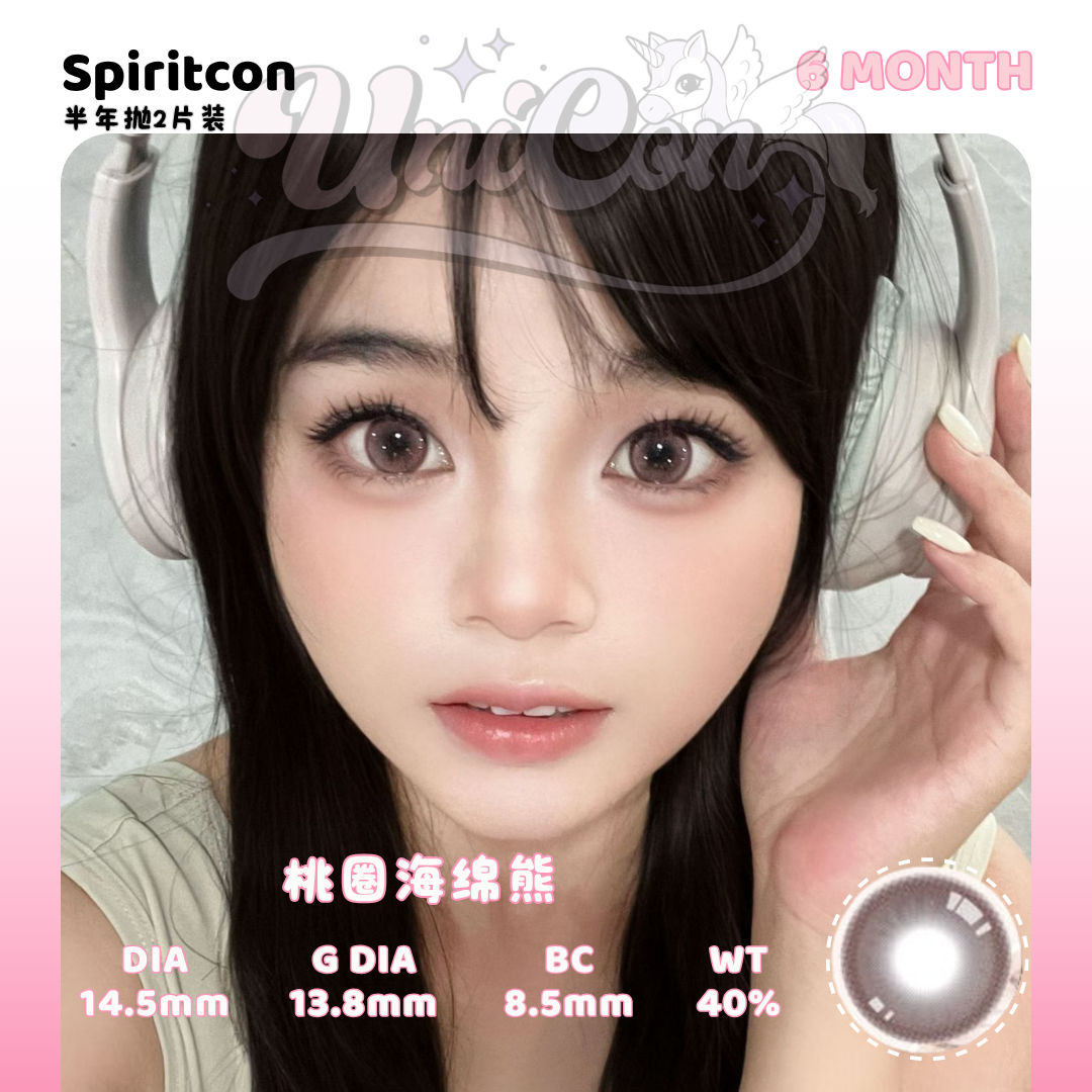 PRE-ORDER Spiritcon 桃圈海绵熊 6 MONTH