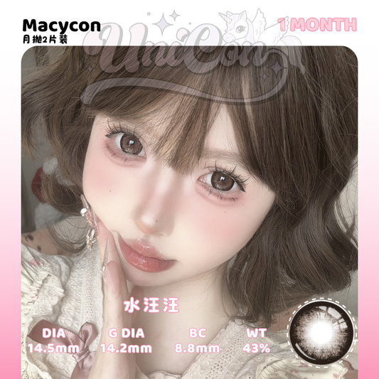 PRE-ORDER Macycon 水汪汪 1 MONTH